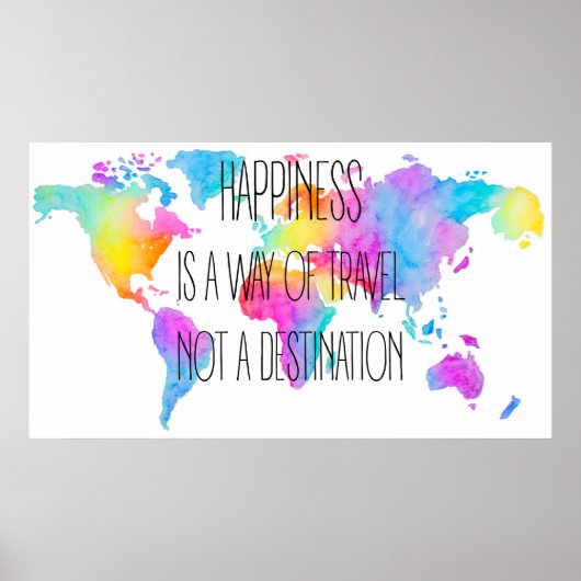 Colorful Happiness Poster (Voorkant)