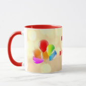 Colorful Happy 69th Birthday - persoonlijk Mok (Links)