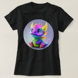Colorful Happy Baby Dragon T-Shirt