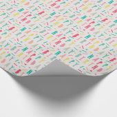 Colorful Happy Birthday Cadeaupapier (Hoek)