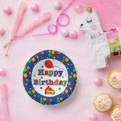Colorful Happy Birthday Papieren Kommen (Feest)