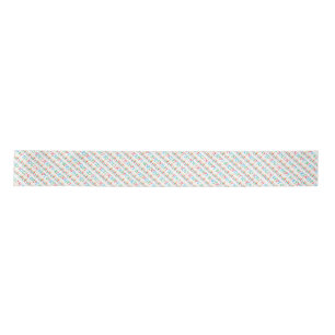 Colorful Happy Birthday voor u Satijnen Lint