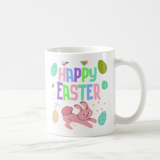Colorful Happy Easter Coffee-Mok Koffiemok (Rechts)