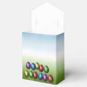 Colorful Happy Easter Eggs Bedankdoosjes (Geopend)