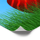 Colorful Happy Easter Eggs Poster (Hoek)