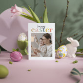 Colorful Happy Easter met foto