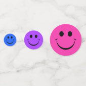 Colorful Happy Face Confetti (Achterkanten)