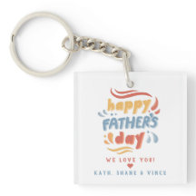 Colorful Happy Father's Day Persoonlijk