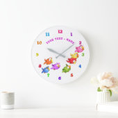 Colorful Happy Flying Birds - Add Text / Name Grote Klok (Huis)