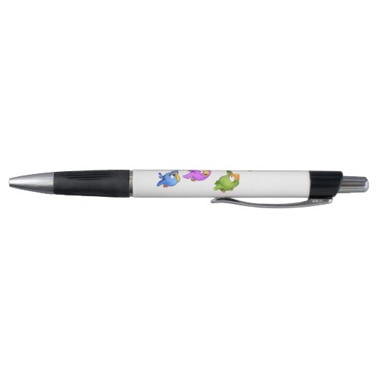 Colorful Happy Flying Birds Pen Funny Sparrows (Bodem)
