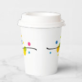 Colorful Happy Hanukkah Papieren Bekers (Rechts)