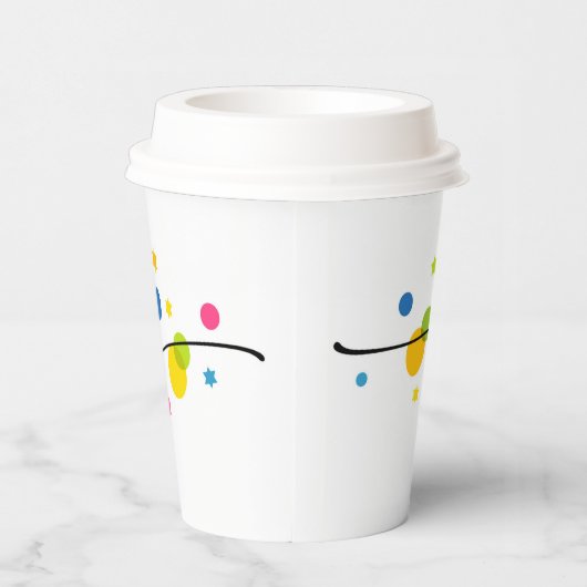 Colorful Happy Hanukkah Papieren Bekers (Rechts)