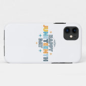 Colorful Happy Junetetiende Case-Mate iPhone Case (Achterkant (horizontaal))