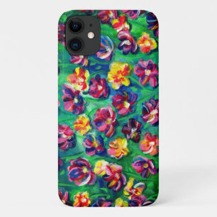 Colorful Happy Little Flowers Original Artwork Case-Mate iPhone Case
