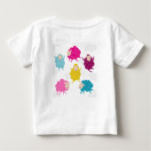 Colorful Happy Sheep Kids T-Shirt (Achterkant)