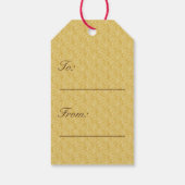 Colorful Happy Thanksgiving Turkije Cadeaulabel (Achterkant)