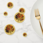 Colorful Happy Thanksgiving Turkije Confetti (Groep)
