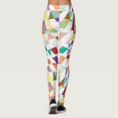 Colorful Harlequin Tapestry Patroon Leggings (Achterkant)