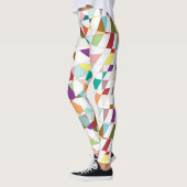 Colorful Harlequin Tapestry Patroon Leggings (Links)
