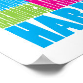 Colorful Harmonica Poster (Hoek)