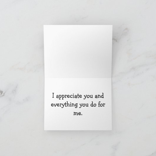 Colorful Hartelijk dank Bedankkaart (Binnen)