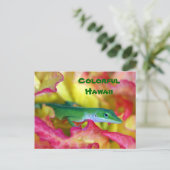 Colorful Hawaii Briefkaart (Staand voorkant)