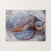 Colorful Hawaii Honu Zee Turtle Foto stijlvol Legpuzzel (Horizontaal)