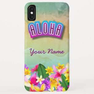 Colorful Hawaiian Beach Thors iPhone XS Max Hoesje
