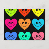 Colorful Heart Briefkaart (Voorkant)