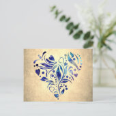 Colorful Heart Briefkaart (Staand voorkant)