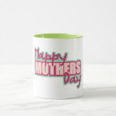 Colorful Heart Flower Moederdag Mok (Midden)