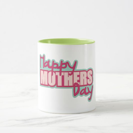 Colorful Heart Flower Moederdag Mok (Midden)