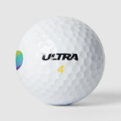 Colorful Heart Golfballen (Logo)
