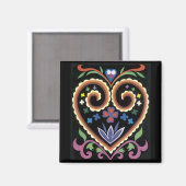 Colorful Heart - Magnet (Voorkant / Achterkant)