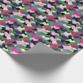 Colorful Heart Patroon Cadeaupapier (Hoek)