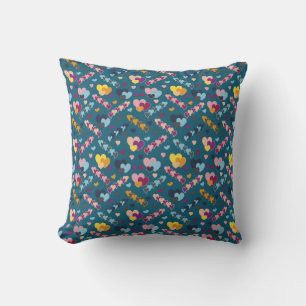 Colorful Heart Patroon Kussen