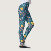 Colorful Heart Patroon Leggings (Rechts)