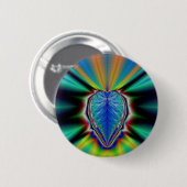 Colorful Heart Ronde Button 5,7 Cm (Voorkant /achterkant)
