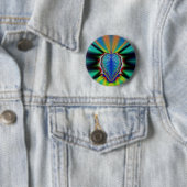 Colorful Heart Ronde Button 5,7 Cm (In situ)