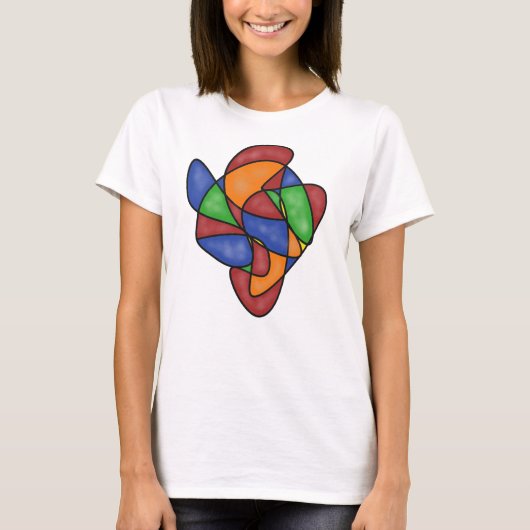 Colorful Heart T-shirt (Voorkant)