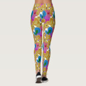 Colorful Hearts Design Leggings (Achterkant)