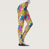 Colorful Hearts Design Leggings (Rechts)