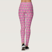 Colorful Hearts Design Leggings (Achterkant)
