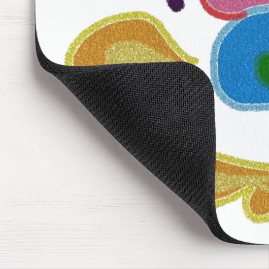 Colorful Hearts Design Muismat (Hoek)