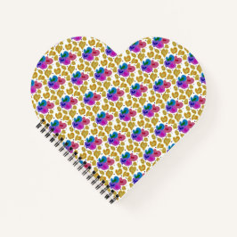 Colorful Hearts Design Valentijnsdag Notitieboek