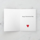 Colorful Hearts Happy Valentines Day Kinder Fun Lo Kaart (Binnen)