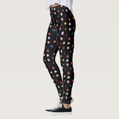 Colorful Hearts Patroon Leggings (Links)