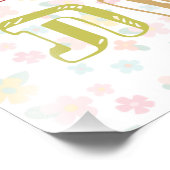 Colorful Hebreeuws Alfabet voor joodse kinderen Foto Afdruk (Hoek)