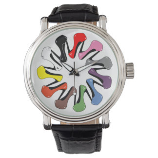 Colorful Heels Horloge
