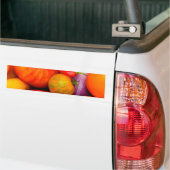 Colorful Heirloom Tomaten Bumpersticker (Op Truck)